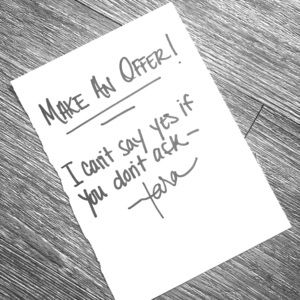 All Fair + Reasonable Offers considered! Xo